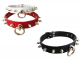 BDSM Collar with O-ring and litt...