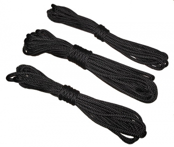 bondage ropes black basic