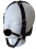 Premium ball gag head harness, black