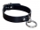 Premium Bondage Collar with Ring and Triangle / 25 mm