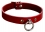 Exclusiv Leather Collar with real SWAROVSKI Crystals, red