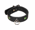 Premium BDSM Armband mit Ziersteinchen